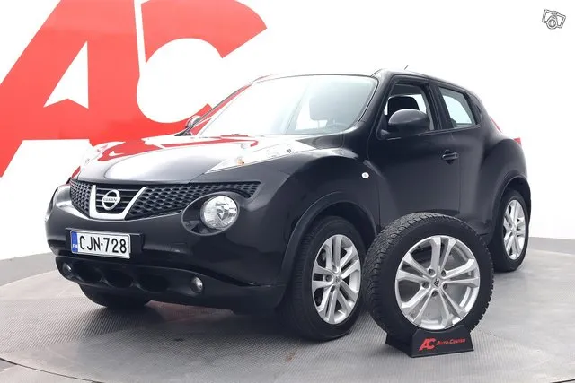 Nissan Juke 1,6L Acenta 2WD 5MT Connect - / Navigointi / Peruutuskamera / Kuntotarkastettu ja Katsastettu / Image 1